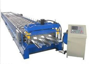 China Gegalvaniseerd het Dekbroodje die van de Bladvloer Machine vormen 0,8 - 1.2mm Dikteplaat leverancier